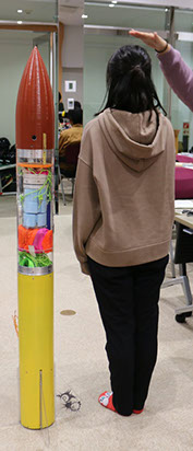 ハイブリッドロケット機体