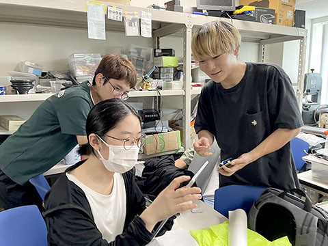 タブレットで確認